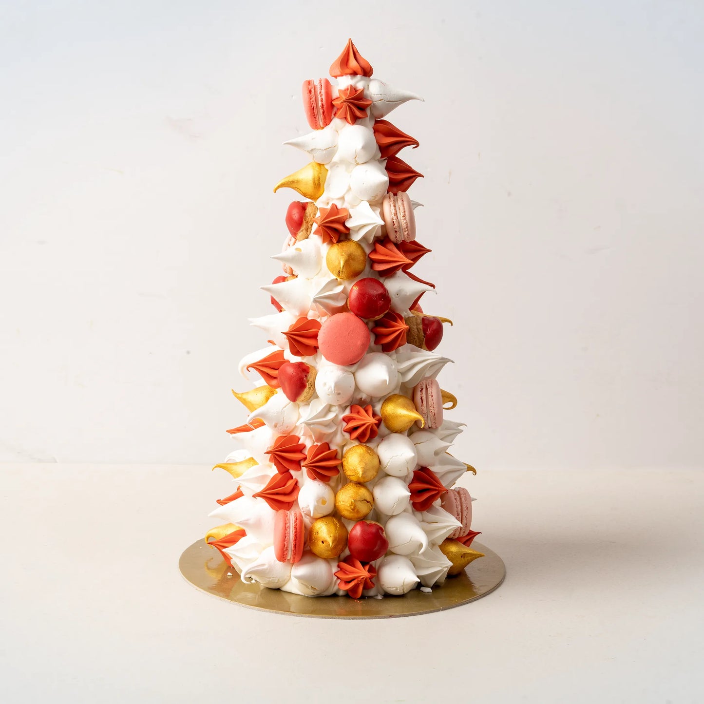 Holiday Meringue Tower