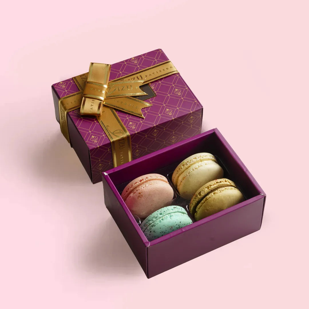 Bizu Special Box of 4 Assorted Macarons