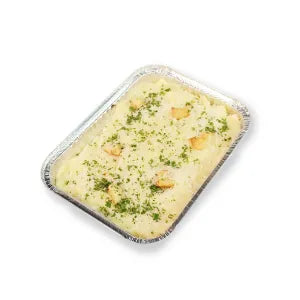 Parmesan Mashed Potatoes with Gravy