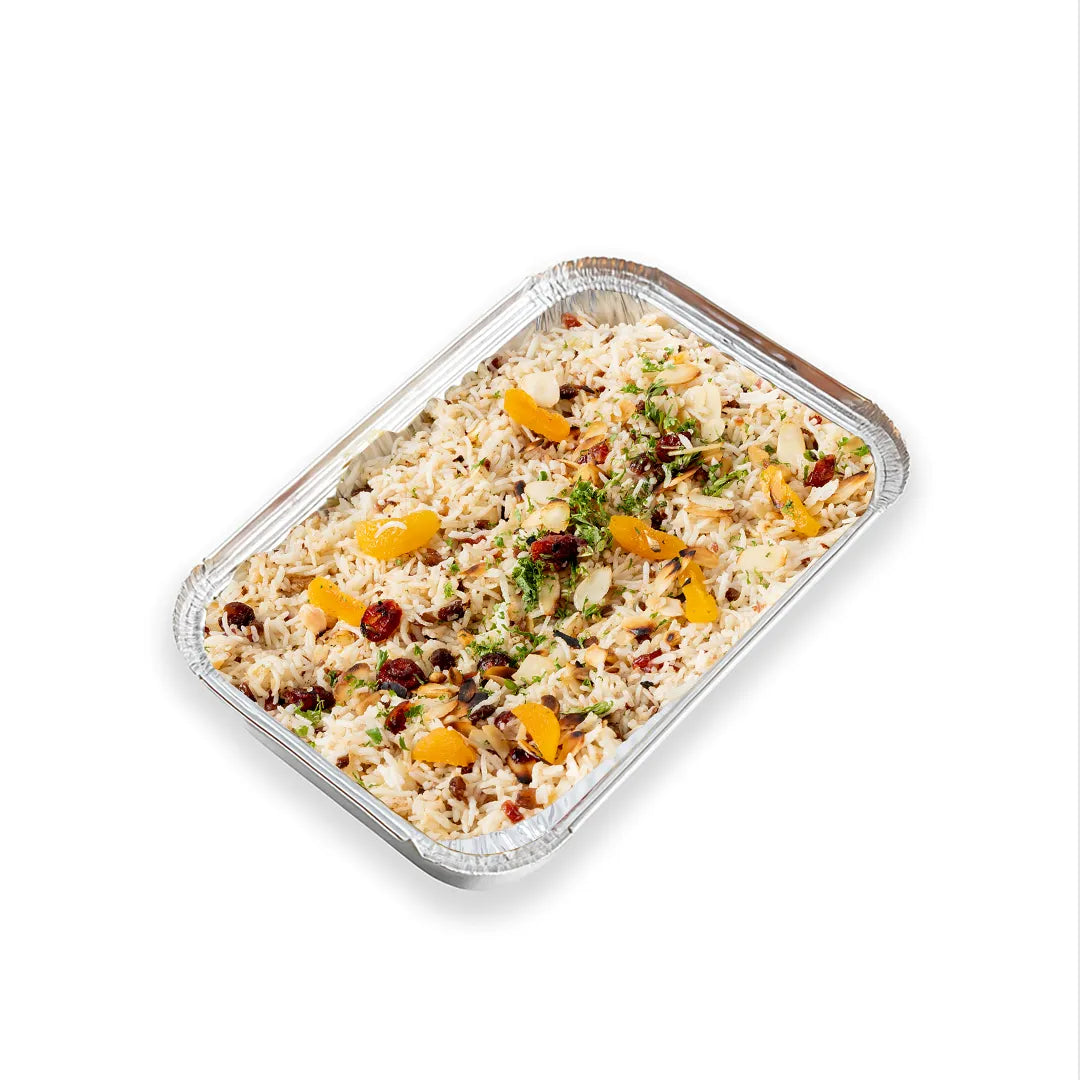 Moroccan Saffron Rice Pilaf