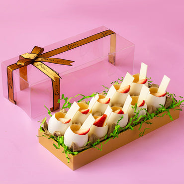 Vanilla Bean Crème Brûlée Eggshells