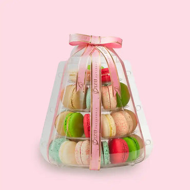 4-Tier Macaron Tower