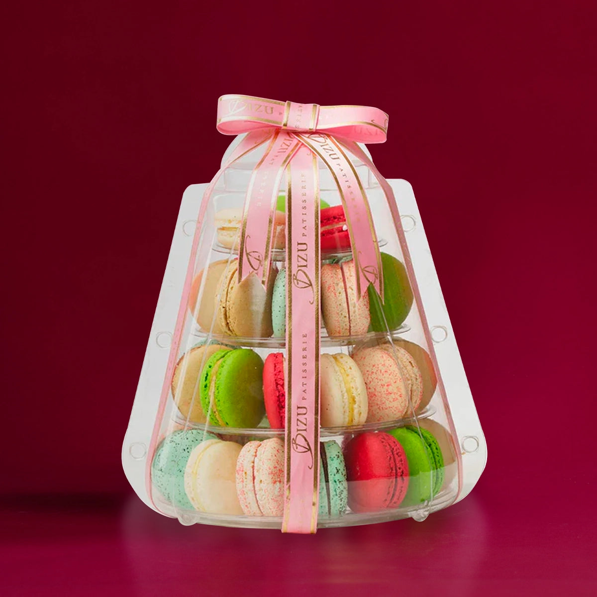 4-Tier Macaron Tower