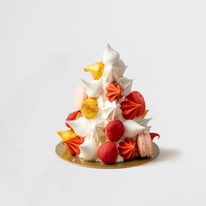 Holiday Meringue Tower