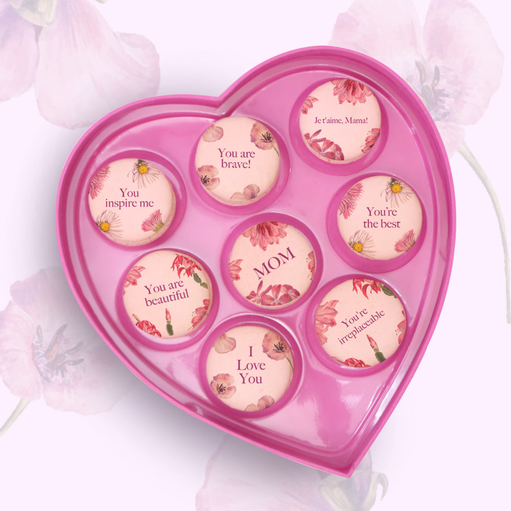 Macaron de Paris Mother's Day Edition Heart Box of 8