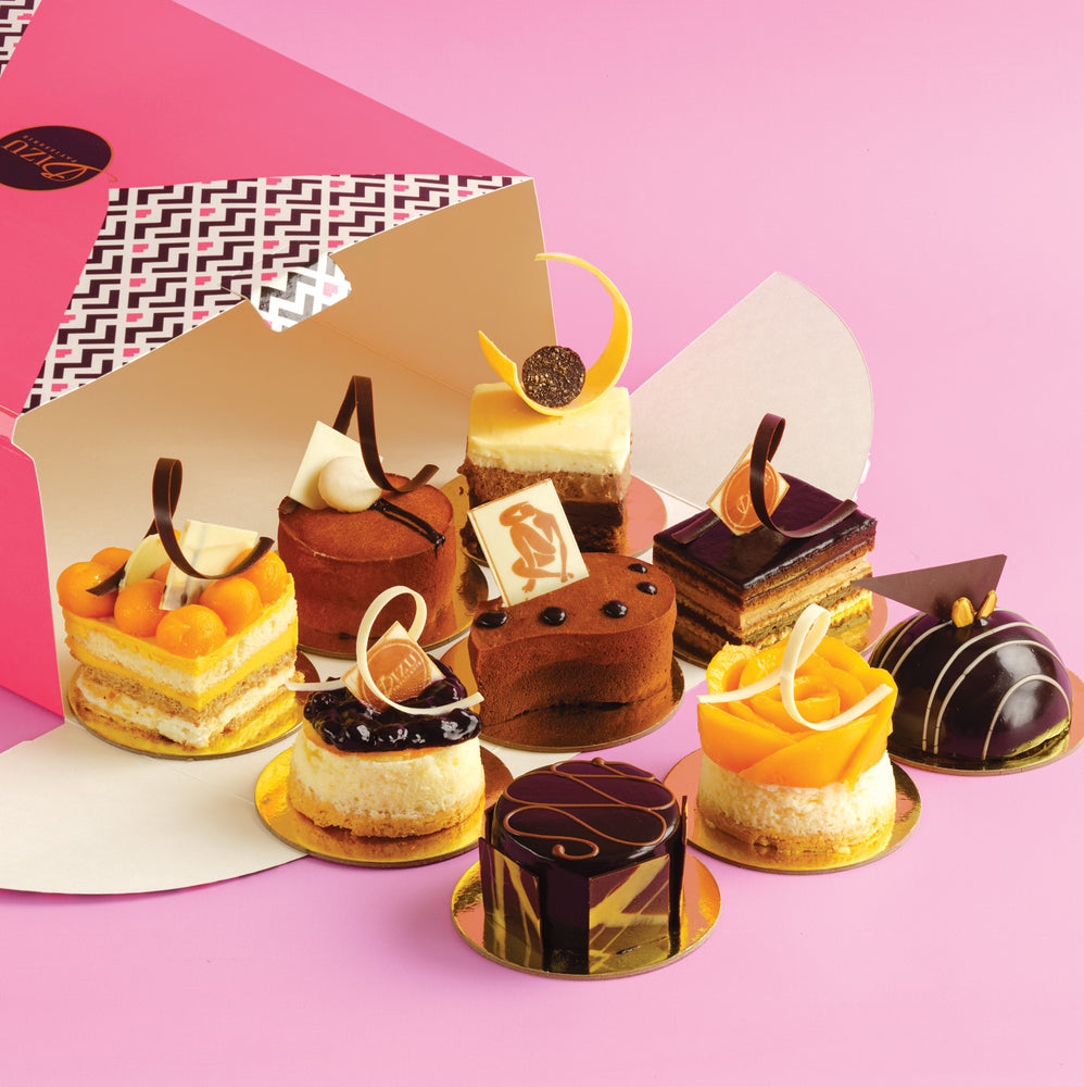 Bizu Cake Surprise Box of 9 – Bizu Patisserie and Cafe