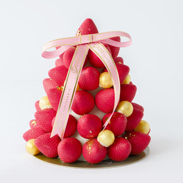 Strawberry Truffle Tower