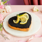 Smoked Salmon and Black Caviar Pie Valentine's Edition