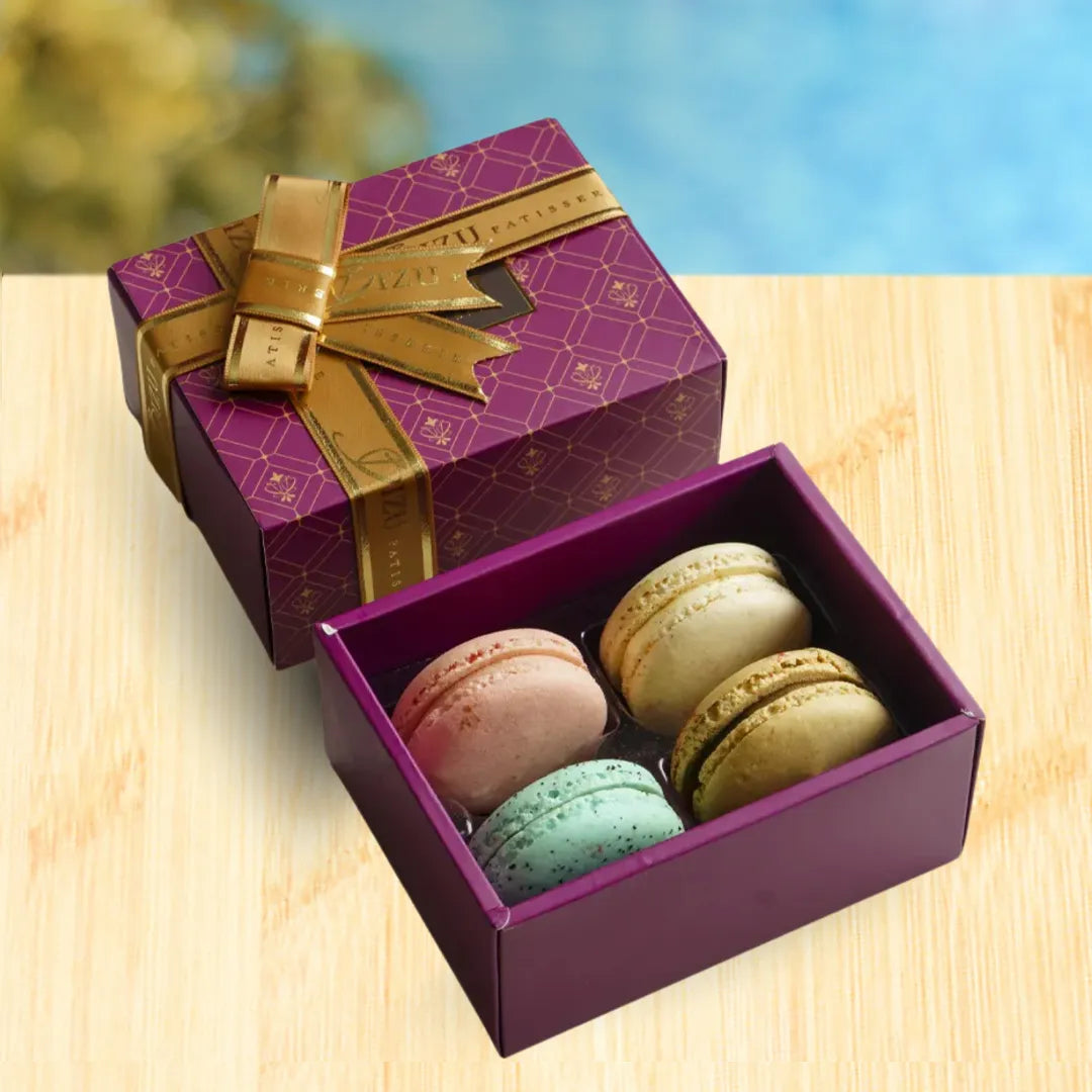 Bizu Special Box of 4 Assorted Macarons