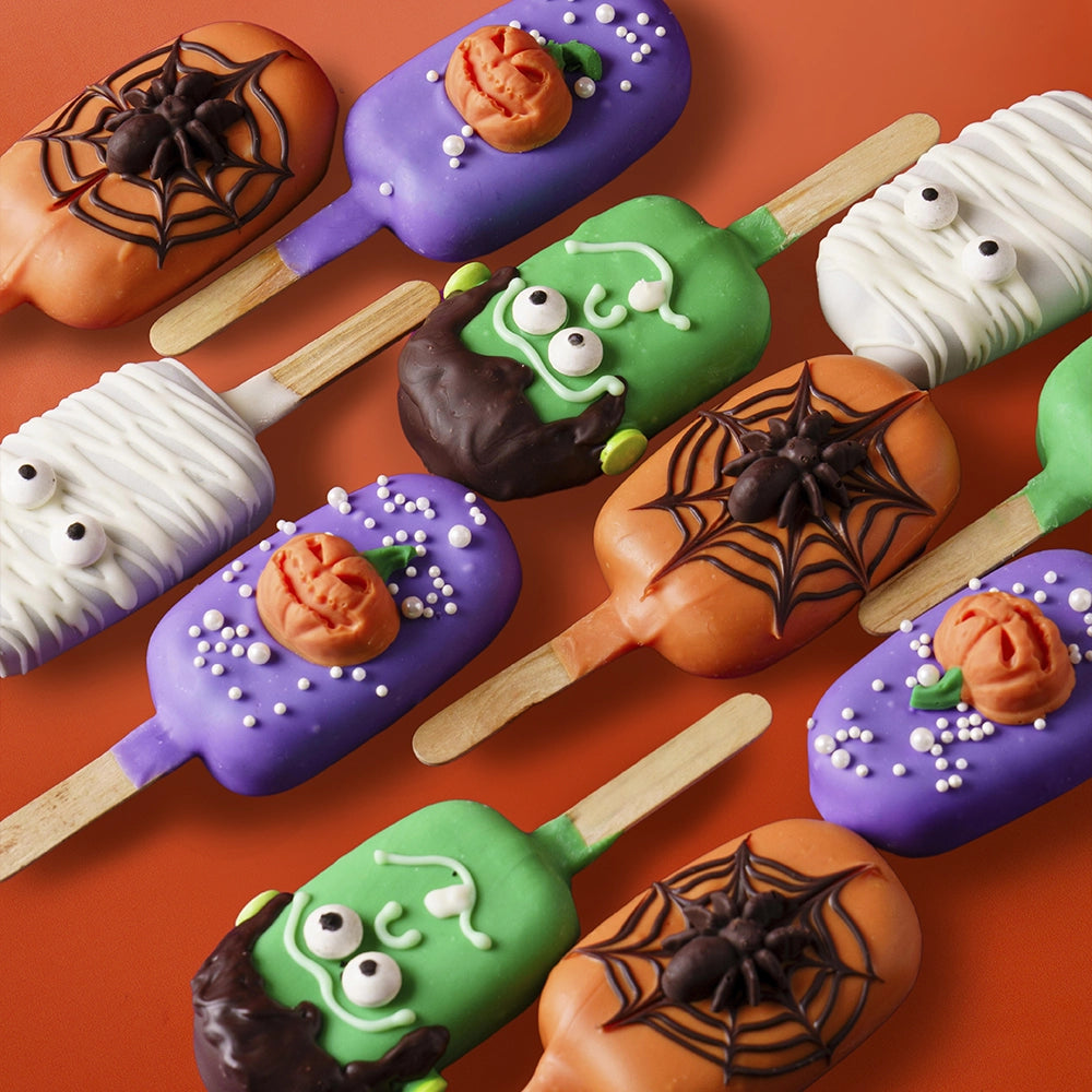 Halloween Chocolate Cakesicles Assorted Box of 4