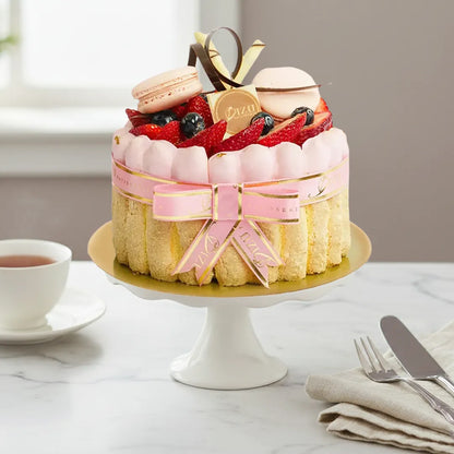 Charlotte Raspberry Cake