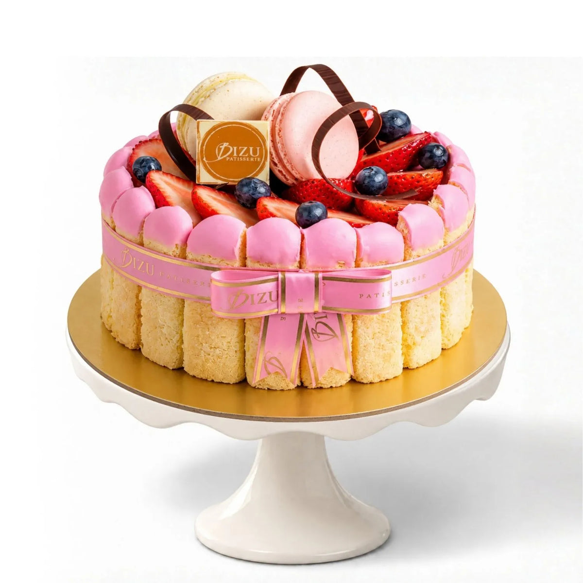 Charlotte Raspberry Cake