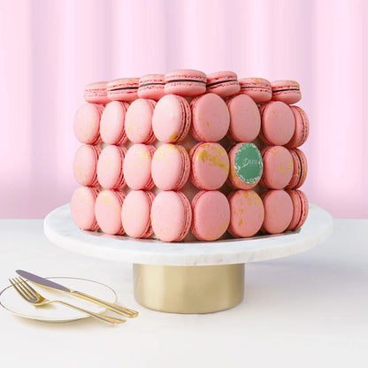 Le Cube Macaron Cake