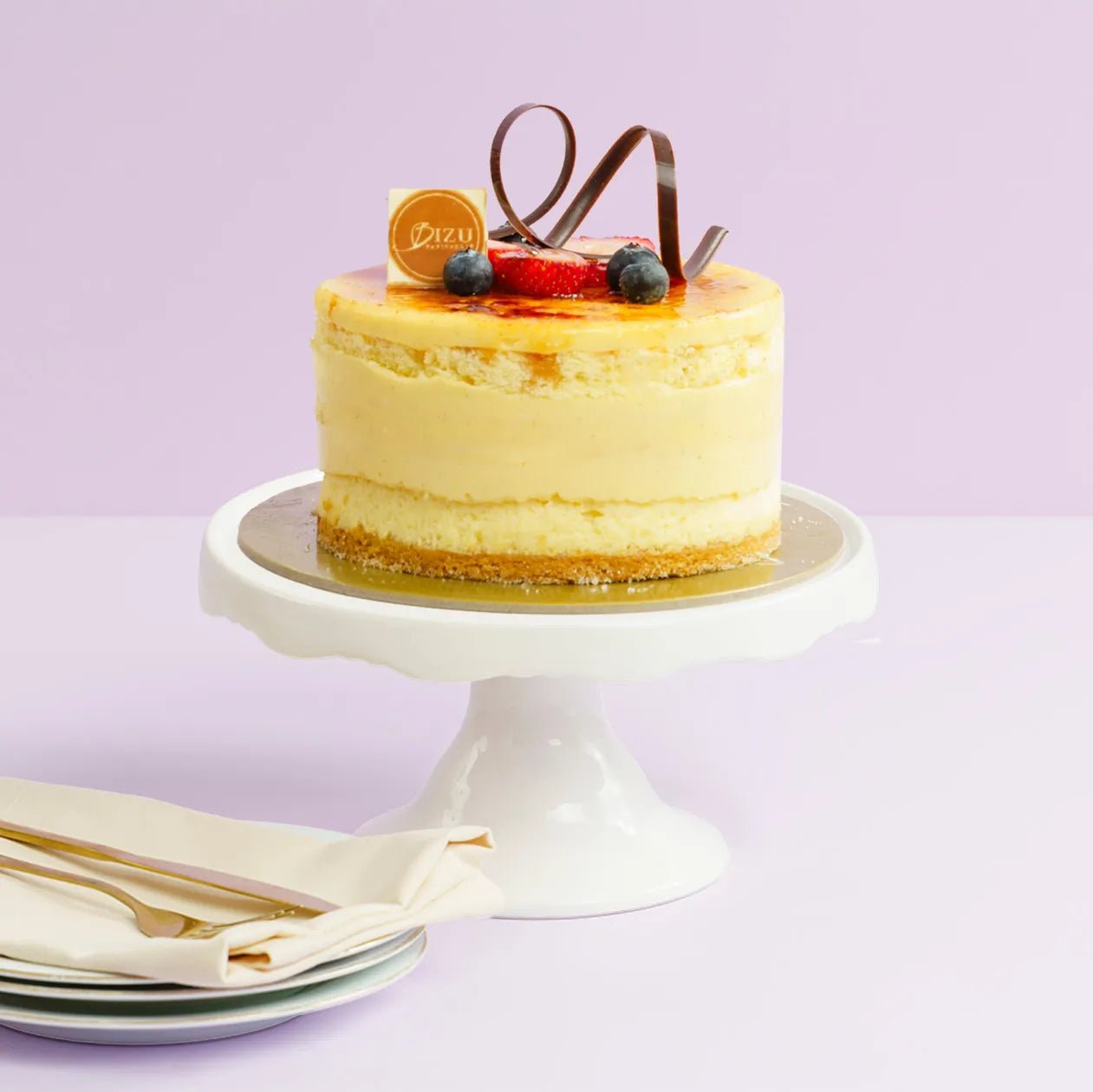 Creme Brulée Cake