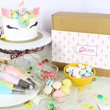 DIY Rainbow Unicorn Cake Story Kit