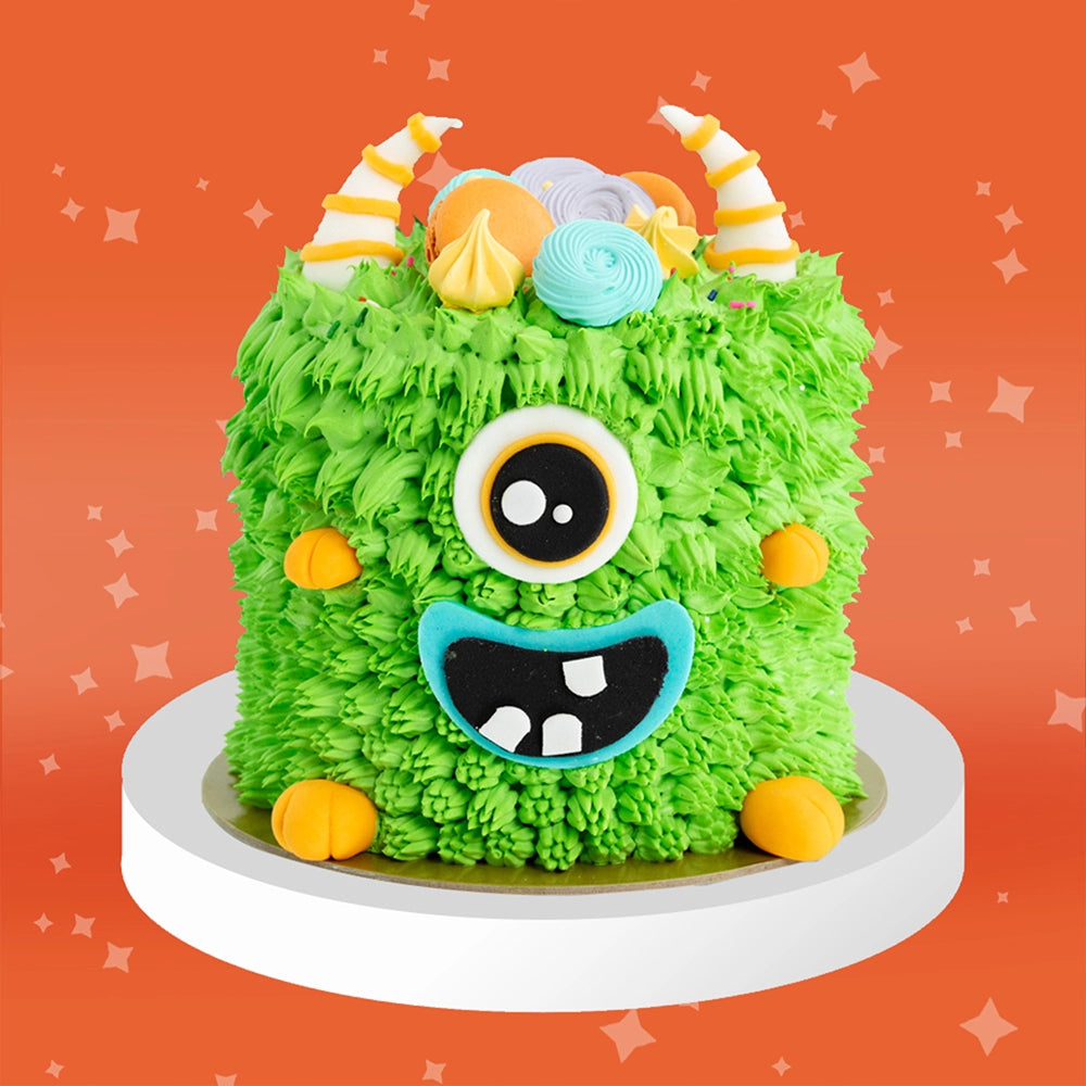 DIY Fuzzy Monster Cake Story Kit