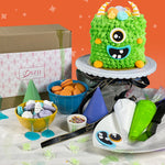 DIY Fuzzy Monster Cake Story Kit