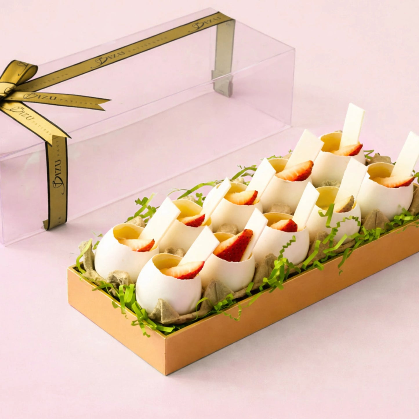 Vanilla Bean Crème Brûlée Eggshells