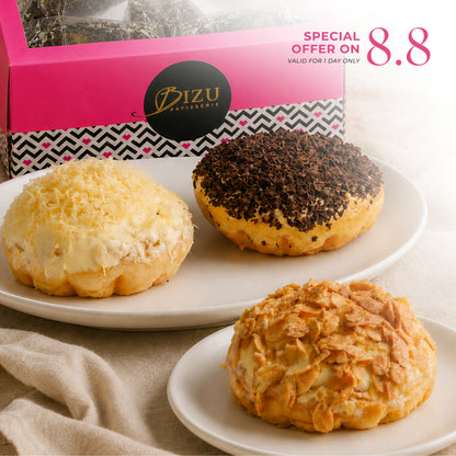 Box of 6 Assorted Ensaymada