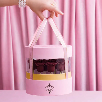 Framboise Red Chocolate Roses