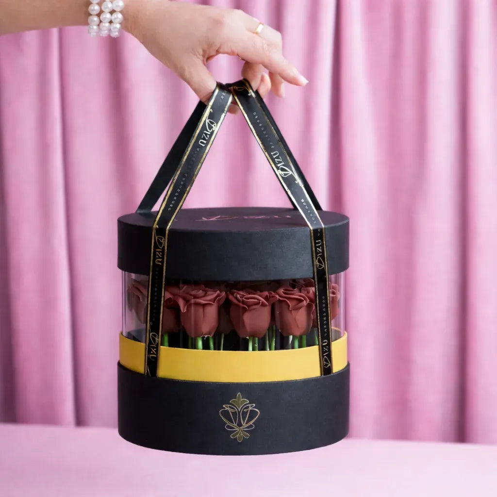 Framboise Red Chocolate Roses