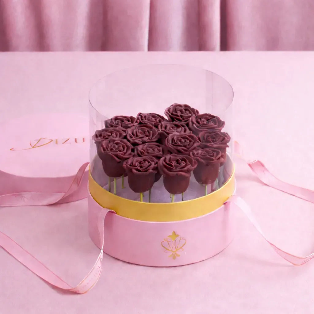 Framboise Red Chocolate Roses