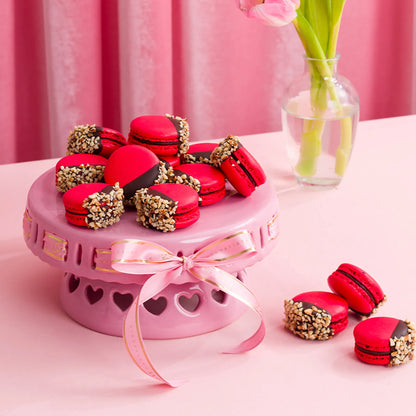 Valrhona Chocolate with Mixed Berries Macaron de Paris Special Box of 4