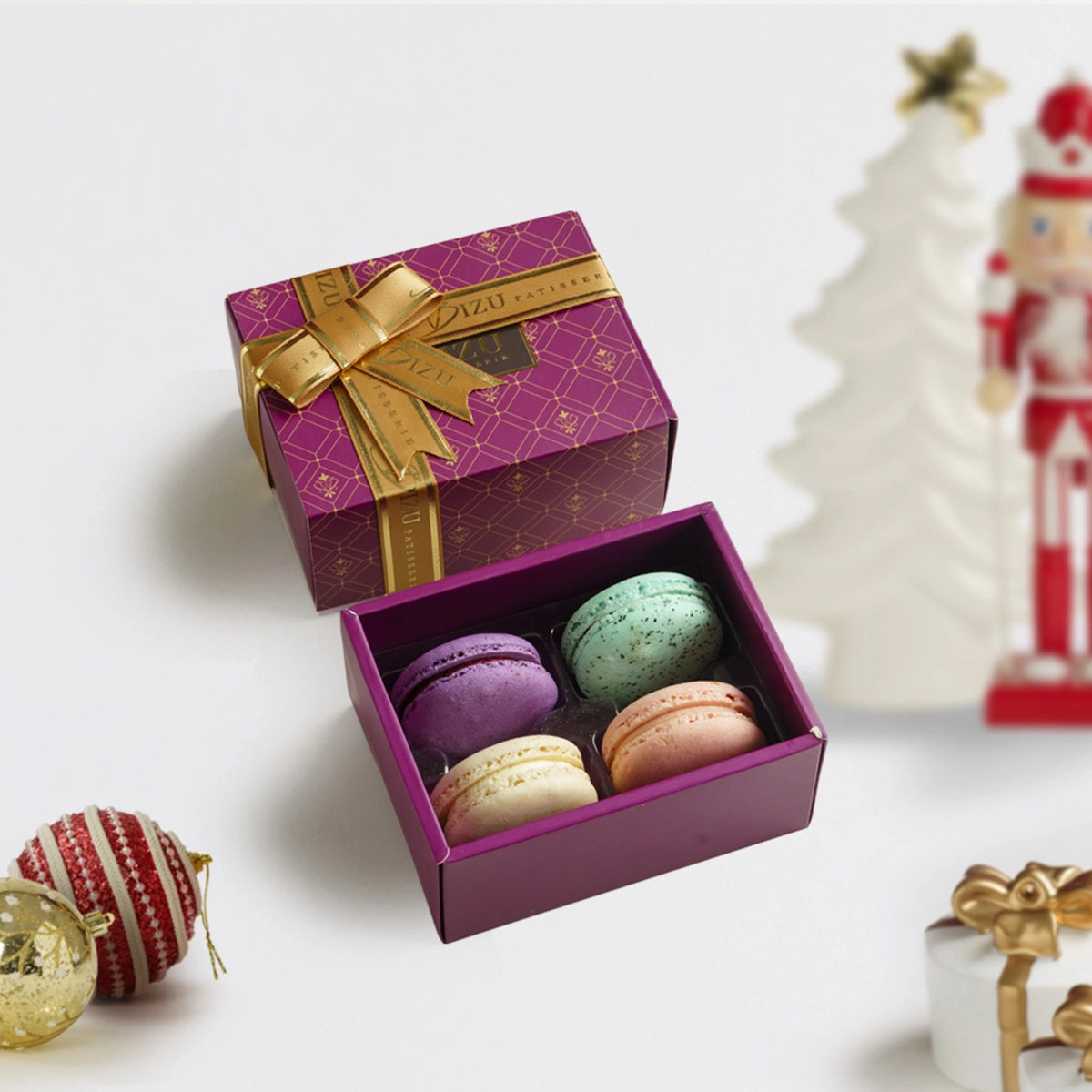 Bizu Special Box of 4 Assorted Macarons