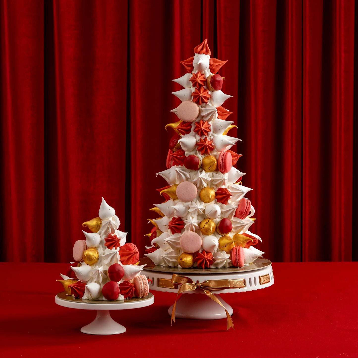 Holiday Meringue Tower