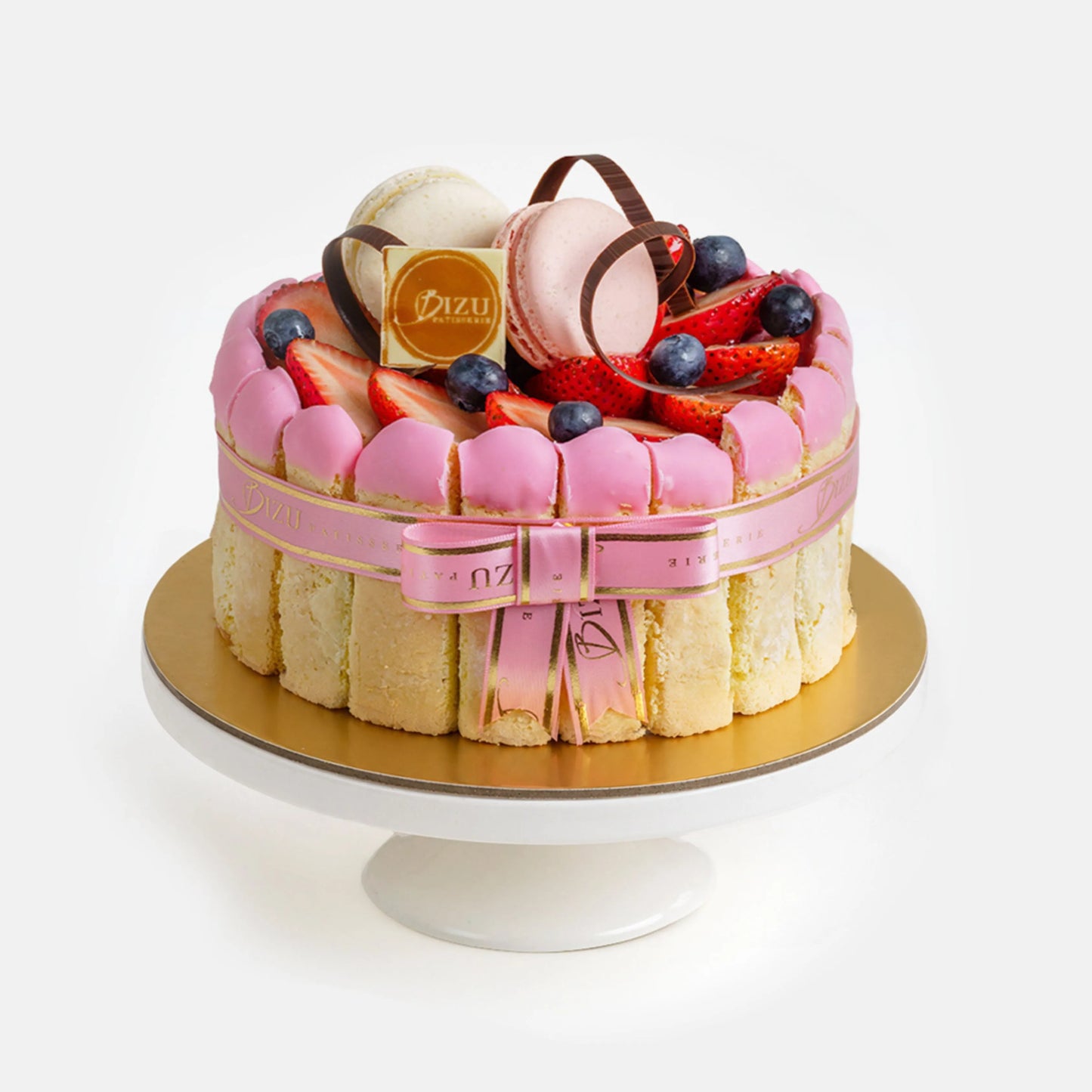 Charlotte Raspberry Cake