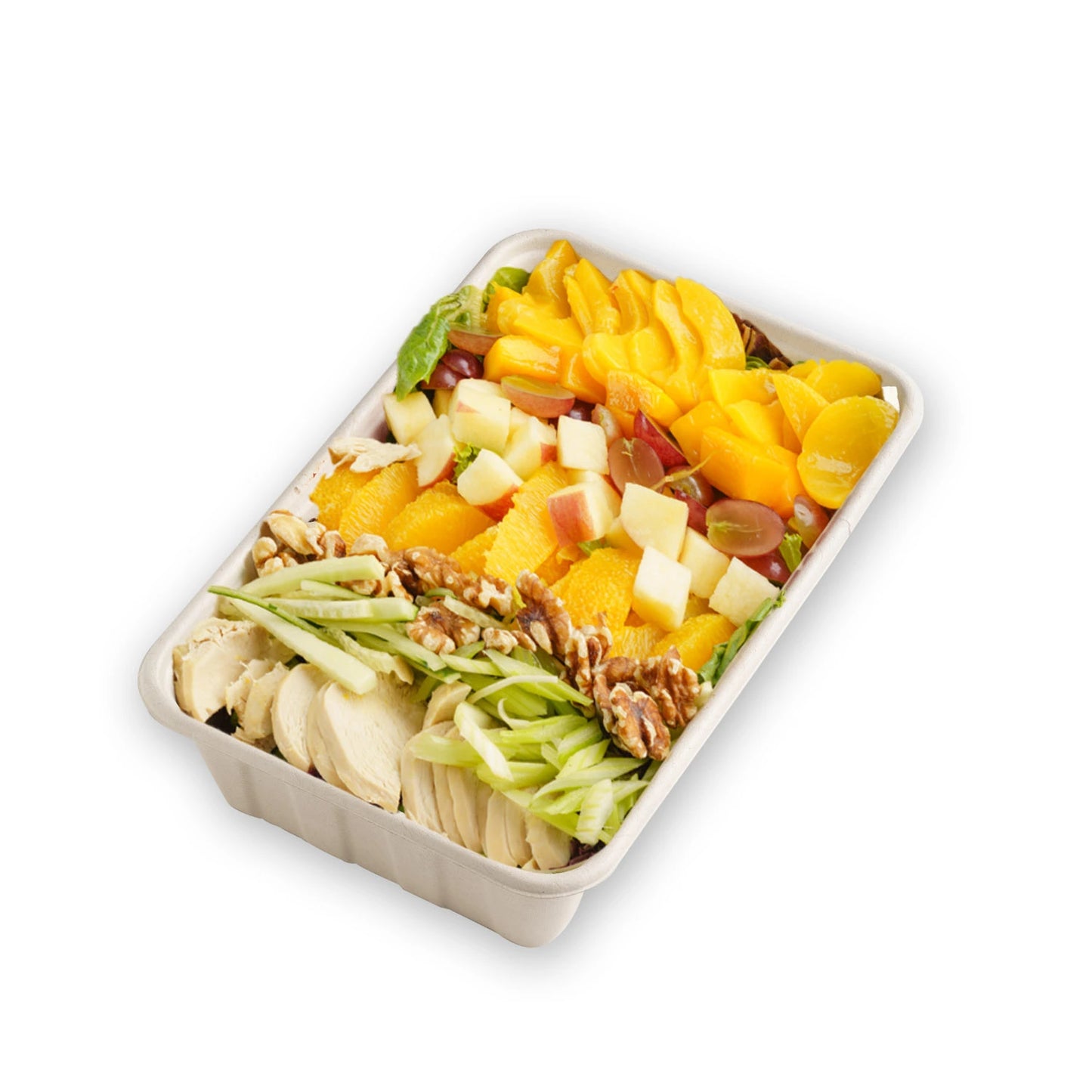 Peach Waldorf Salad