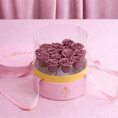Ruby Pink Chocolate Roses