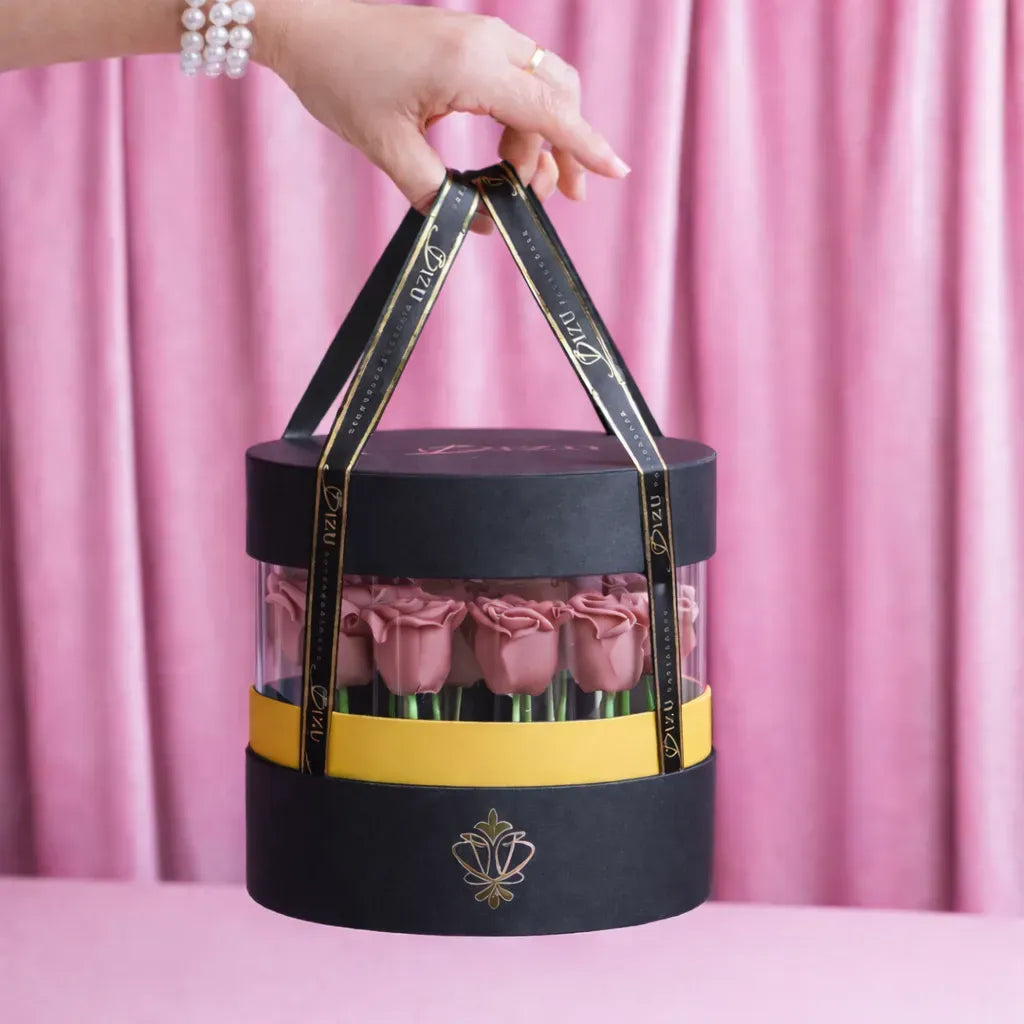 Ruby Pink Chocolate Roses