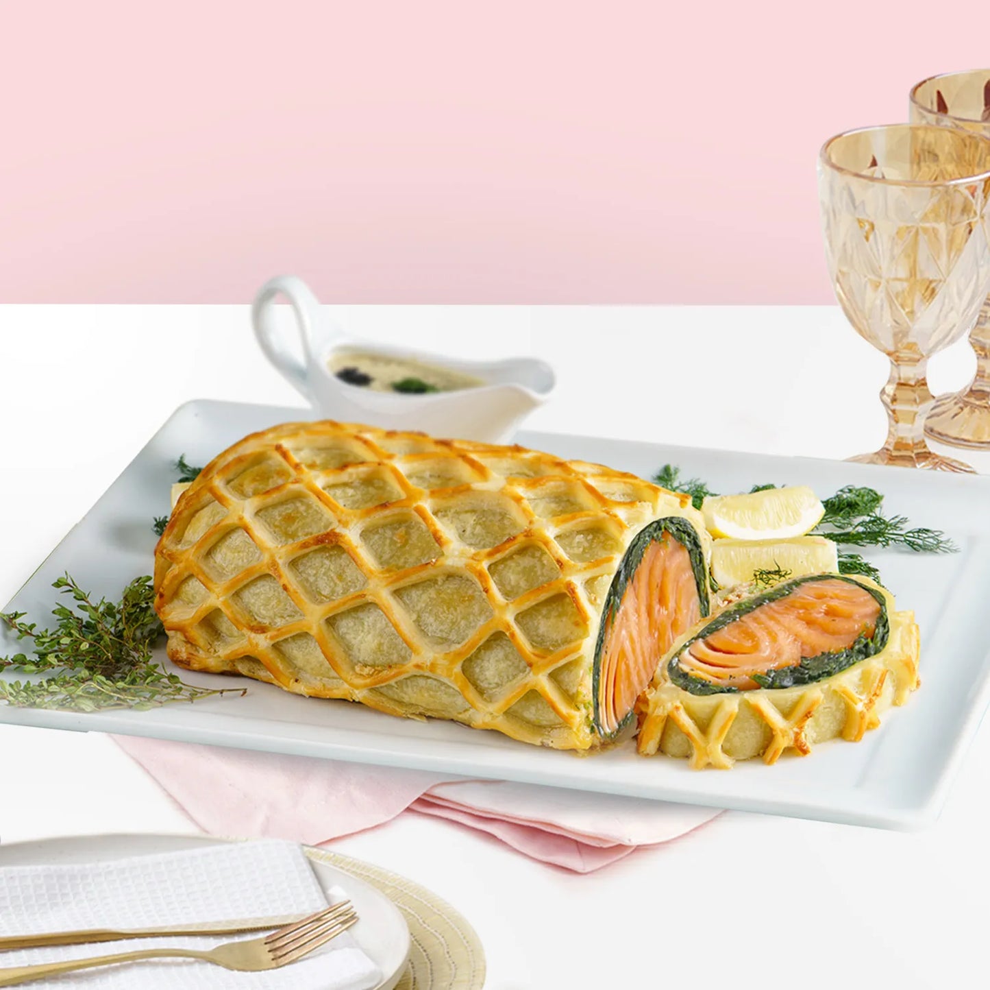 Salmon Wellington