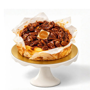Basque Cheesecake with Salted Pecan