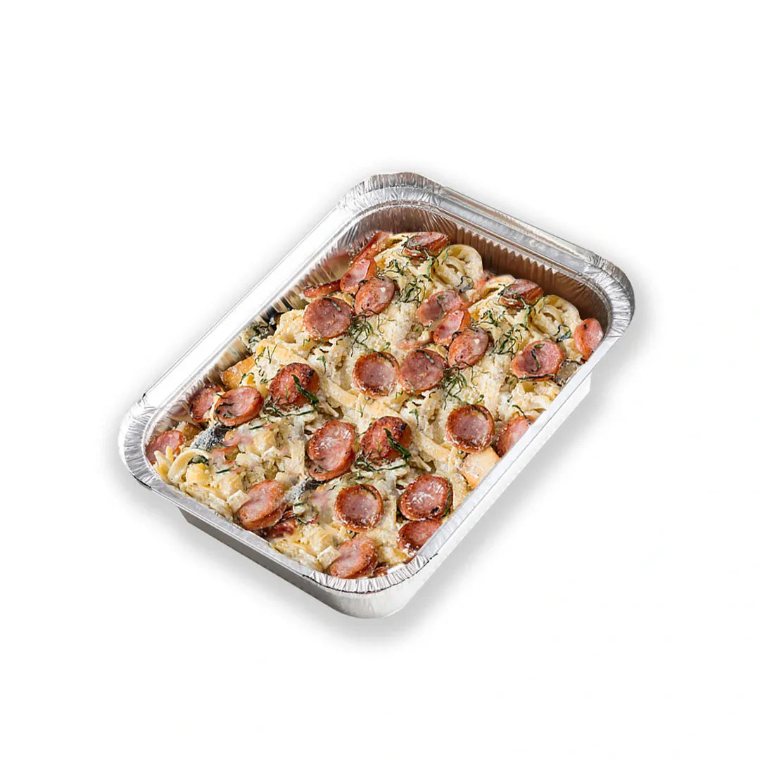 Tagliatelle al Funghi Salsiccia Pasta