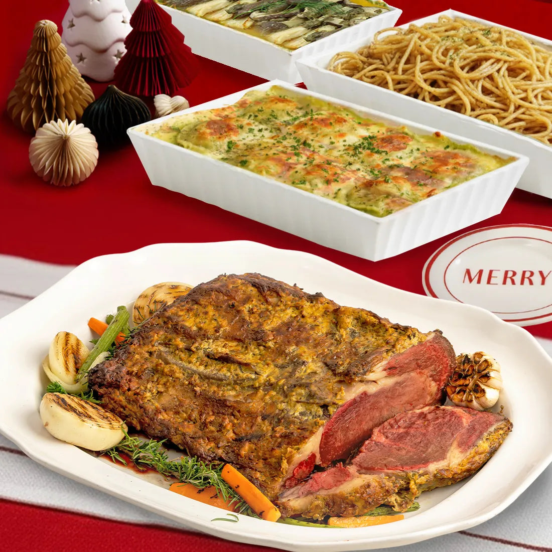 US Ribeye Roast Beef Set