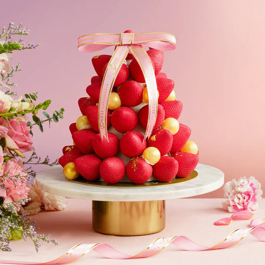 Strawberry Truffle Tower