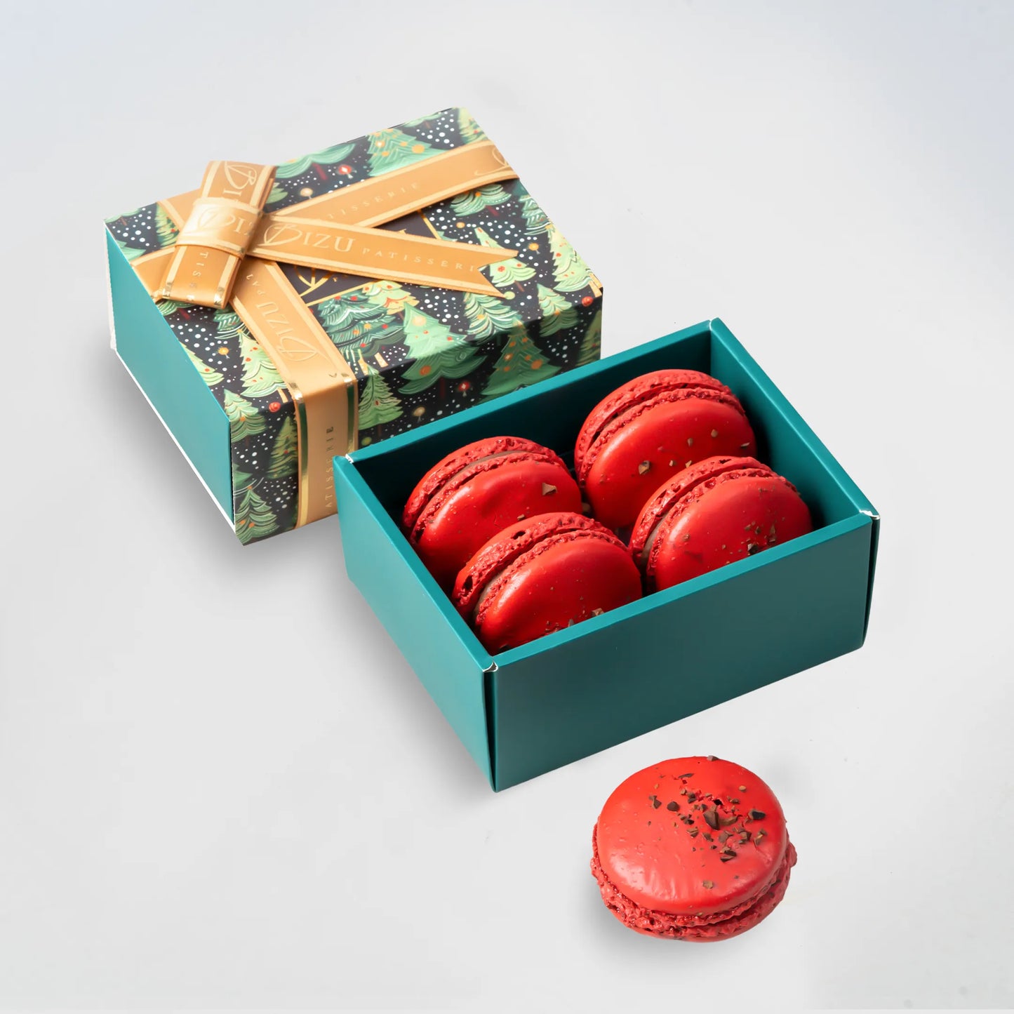 Valrhona with Cacao Nibs Macaron de Paris Christmas Special