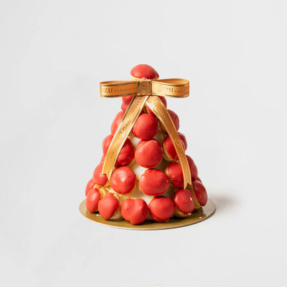Christmas Croquembouche Tower