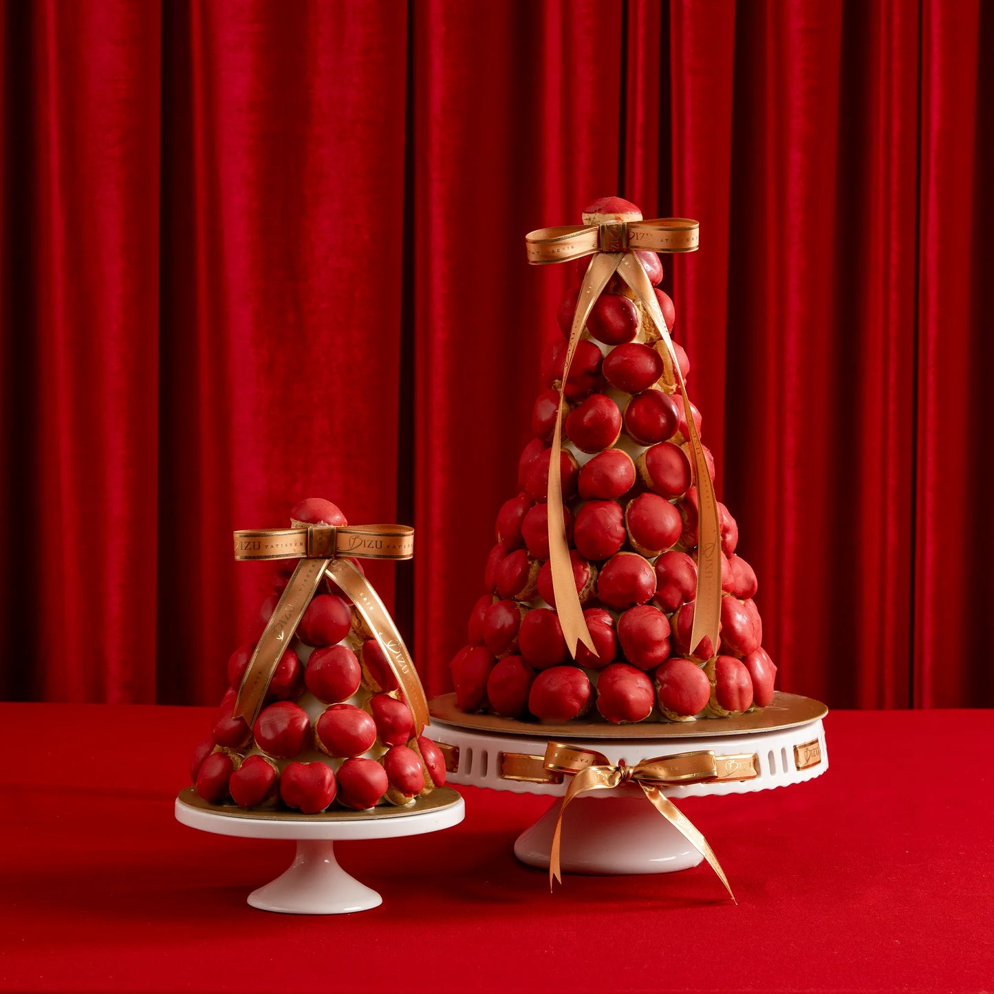 Christmas Croquembouche Tower