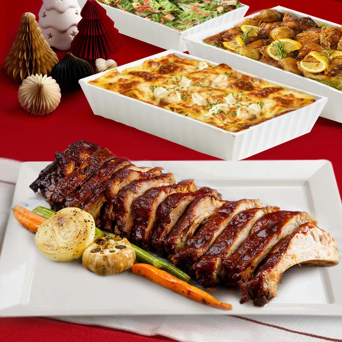 Smoked Pork Baby Back Ribs Set