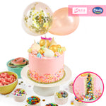 Balloon Candyfall  Cake