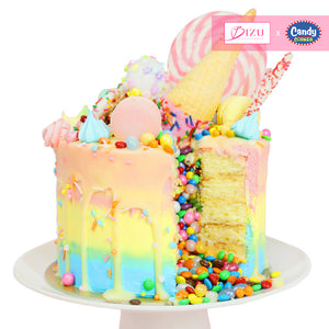 
                
                    Load image into Gallery viewer, Rainbow Candyfall  Cake
                
            