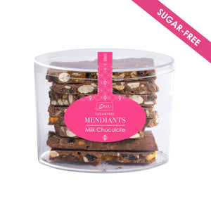 Sugar-Free Milk Chocolate Mendiants